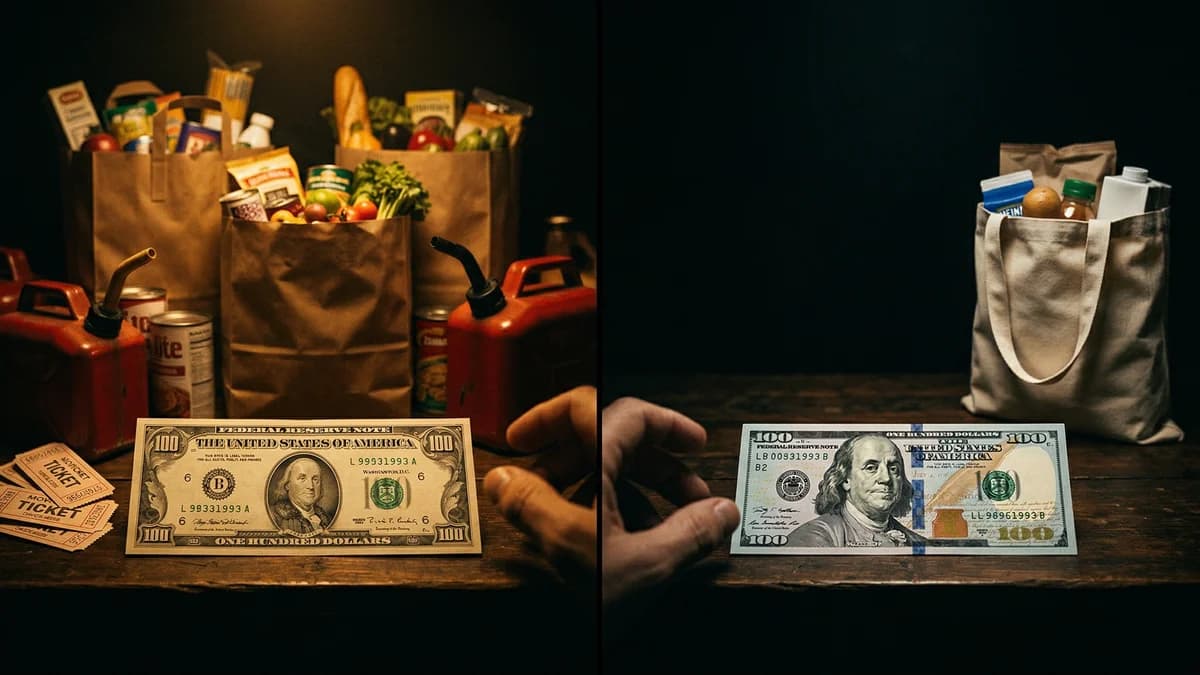 Vintage brass cash register in an antique store